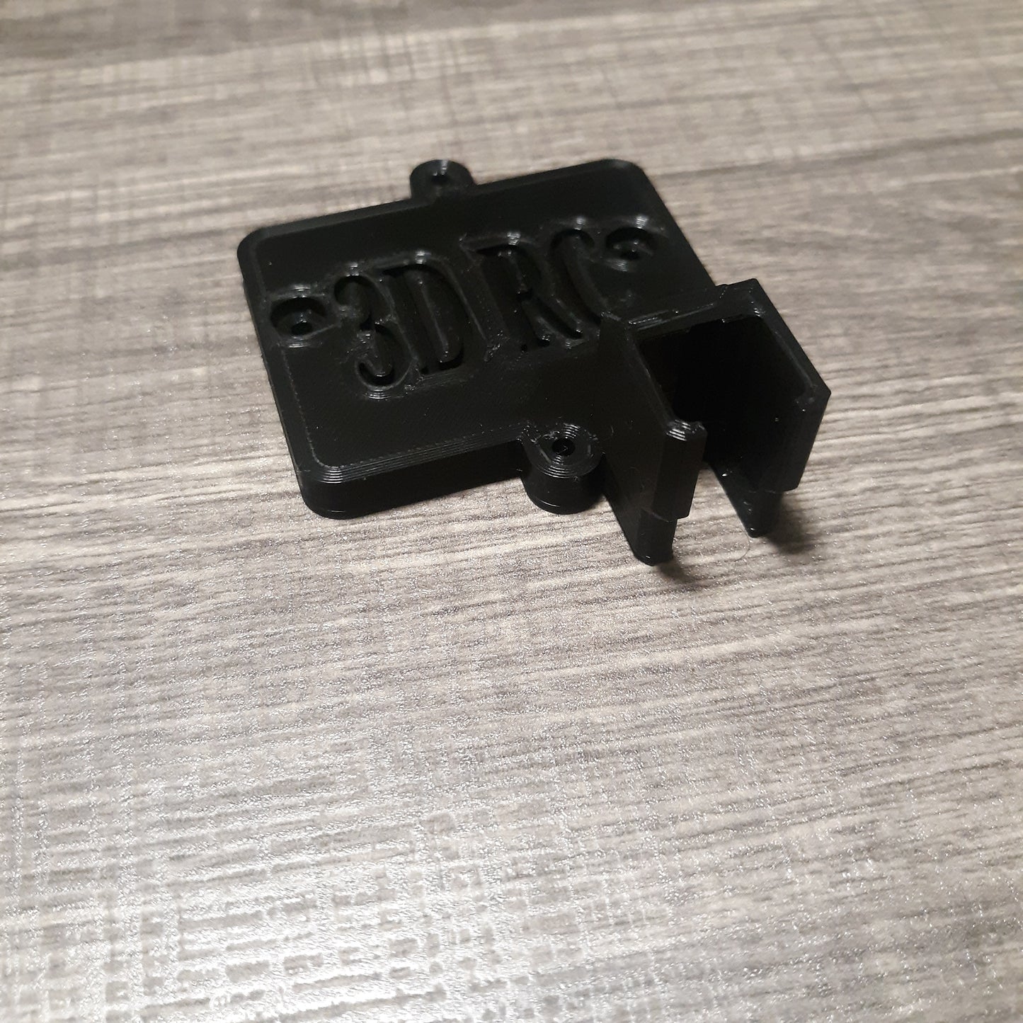 Arrma 3S adapter plate for 150amp Spectrum esc w/switch holder