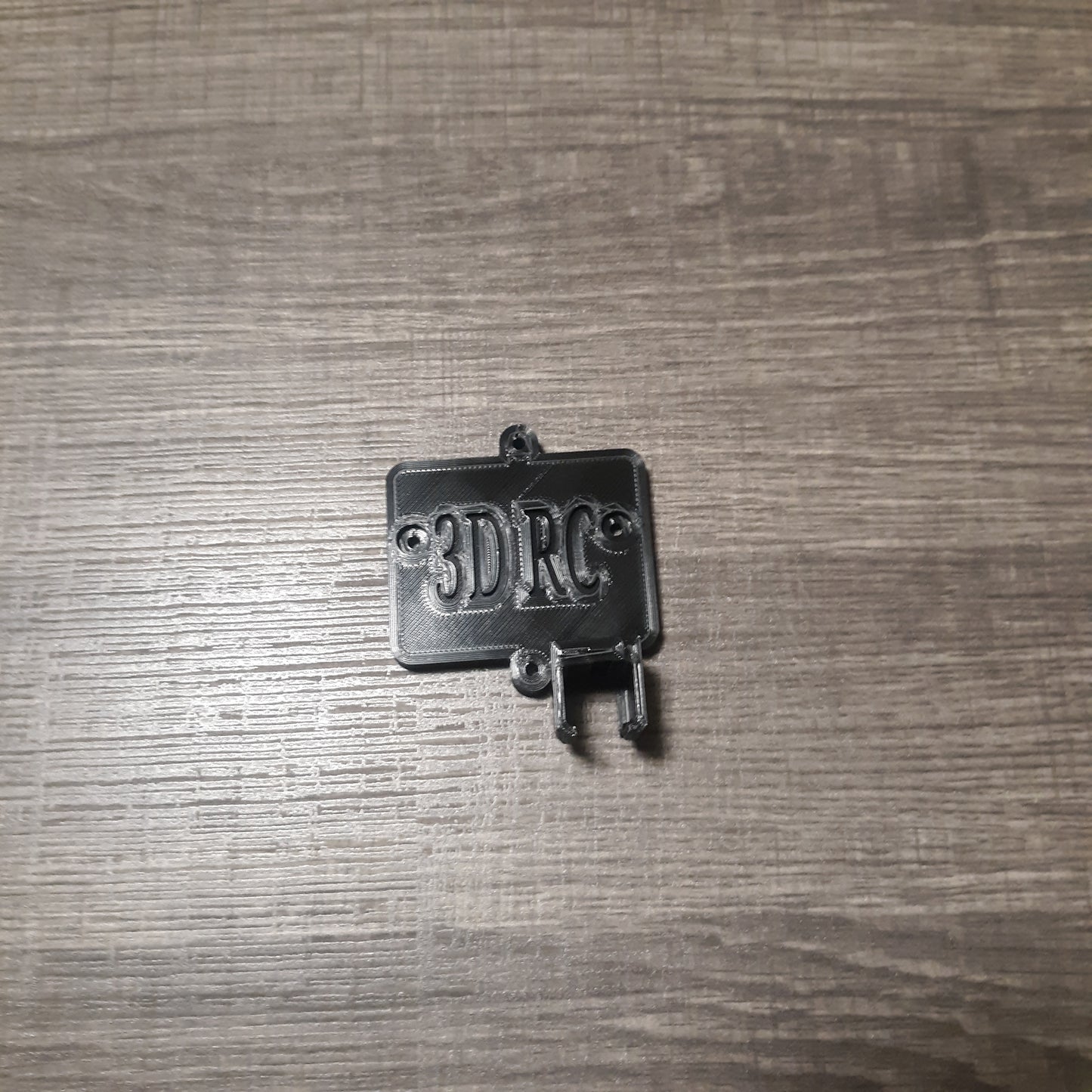 Arrma 3S adapter plate for 150amp Spectrum esc w/switch holder