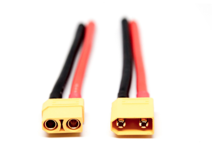 XT90 connector set with leads